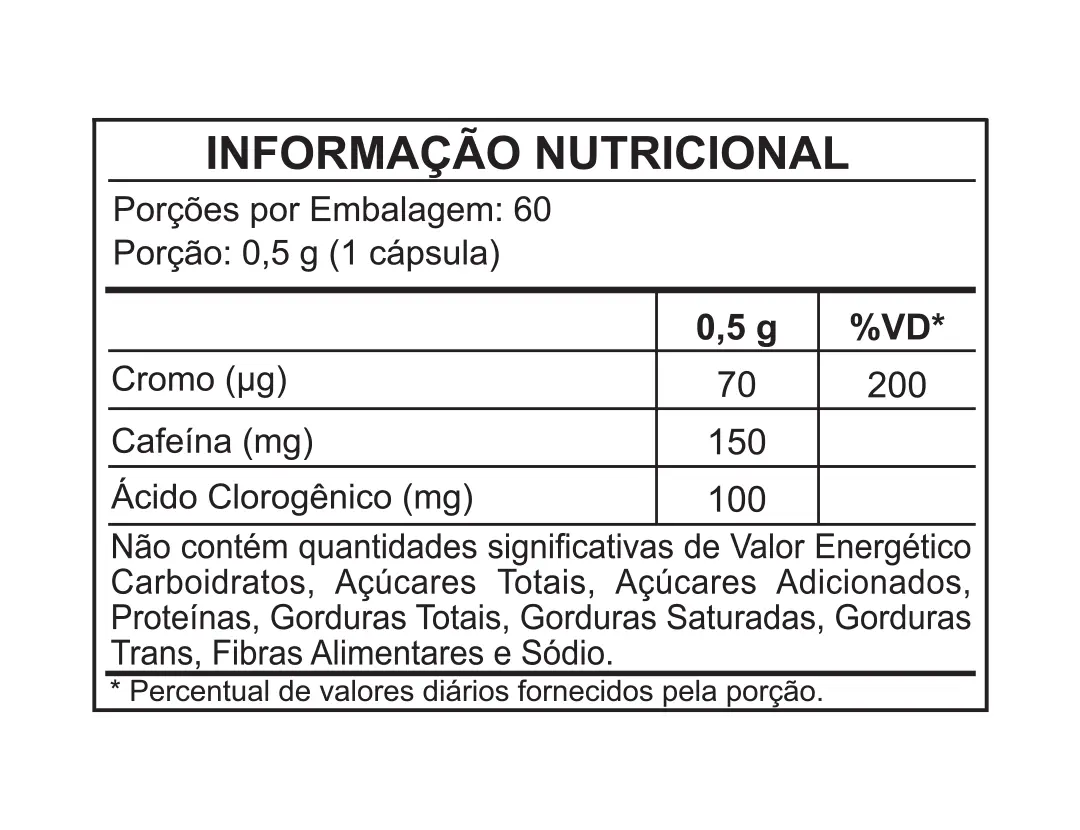 Tabela Nutricional H-Max Power